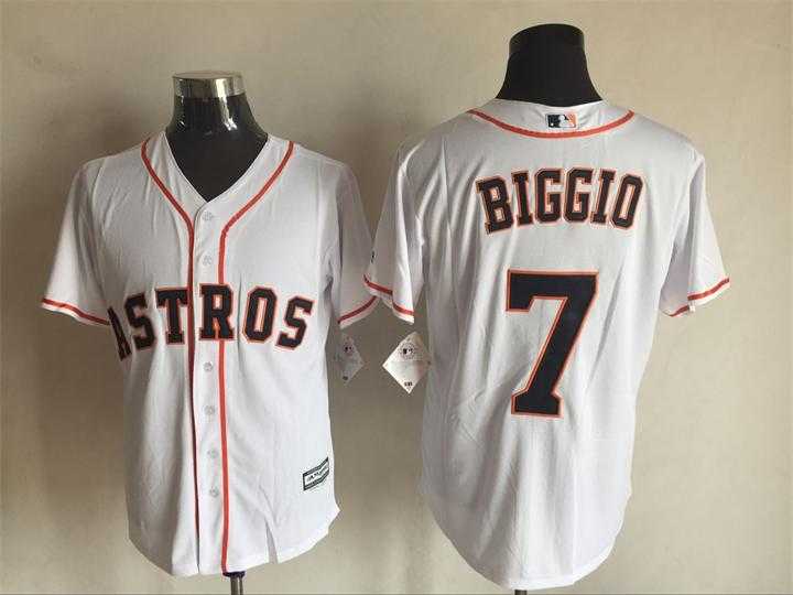 Majestic Houston Astros #7 Craig Biggio White Stitched Baseball Jersey,We sell and wholesale Majestic Houston Astros #7 Craig Biggio White Stitched Baseball Jersey on line form chian!